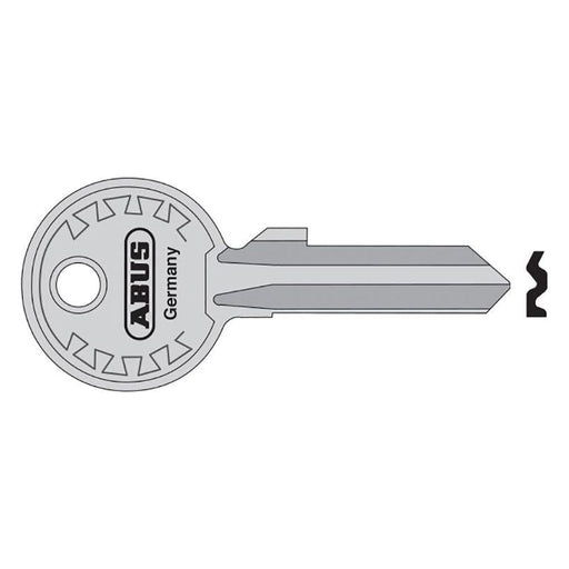 Abus Mechanical 24-26-28 Right Hand 4/5 Key Blank ABUS Mechanical - RockBottom Northampton 