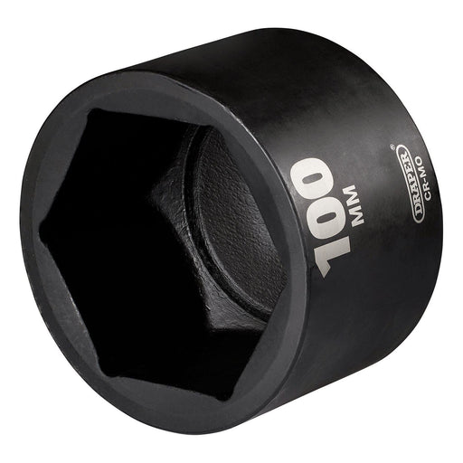 Draper 08529 Draper HI-TORQ® Deep Impact Socket, 1" Sq. Dr., 100mm