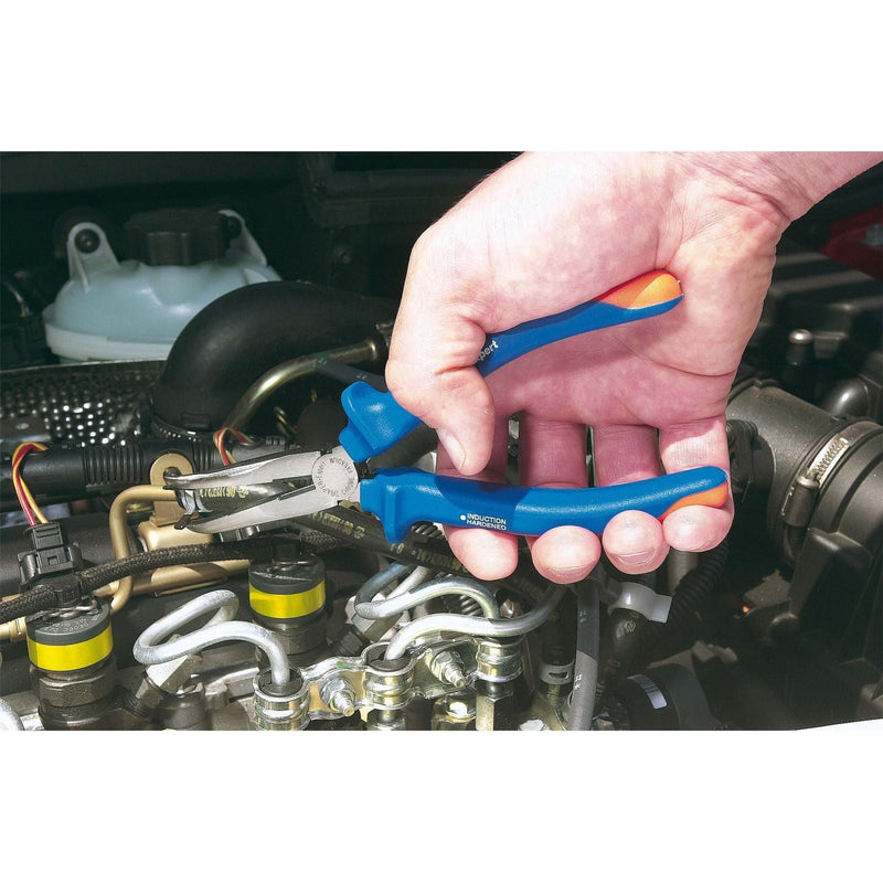 Draper 68889 Draper Expert Heavy Duty Soft Grip Bent Nose Pliers, 200mm