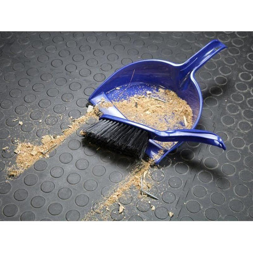 Faithfull Plastic Dustpan & Brush Set Faithfull - RockBottom Northampton