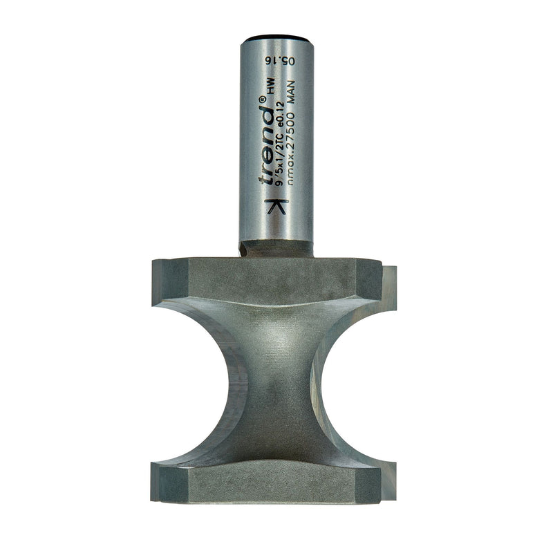 9/5X1/2TC - Small bead radius cutter 12.7mm radius