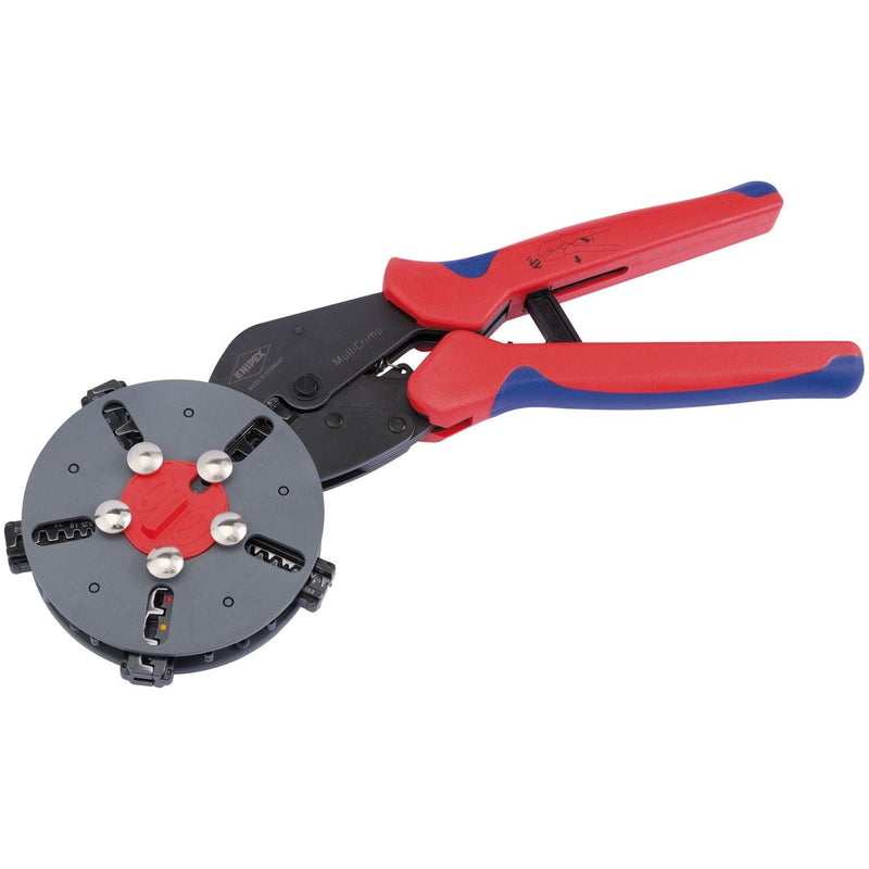 Draper 07992 KNIPEX 97 33 02 MultiCrimp® Lever Action Crimping Pliers, 0.5  6.0 mm&sup2; Capacity, 250mm