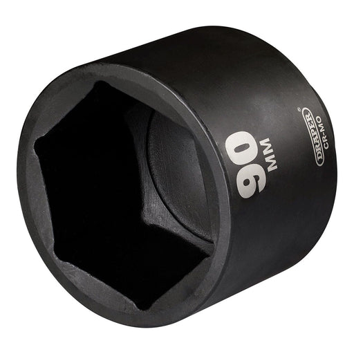 Draper 08527 Draper HI-TORQ® Deep Impact Socket, 1" Sq. Dr., 90mm