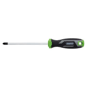 Draper Pozi Soft Grip Screwdriver, PZ3 x 150mm Draper - Town Tools