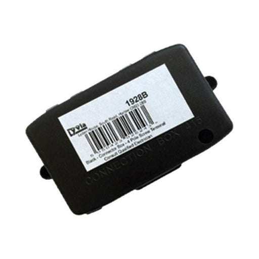 Dencon 4 Pole Connector Box Black Dencon - RockBottom Northampton