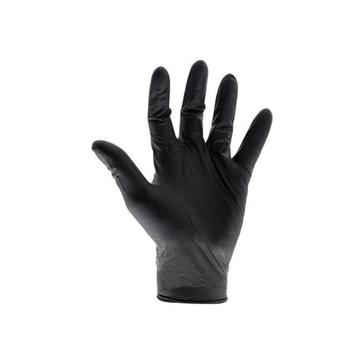 Scan Black Heavy-Duty Nitrile Disposable Gloves XL (Box of 100) Scan - RockBottom Nothampton
