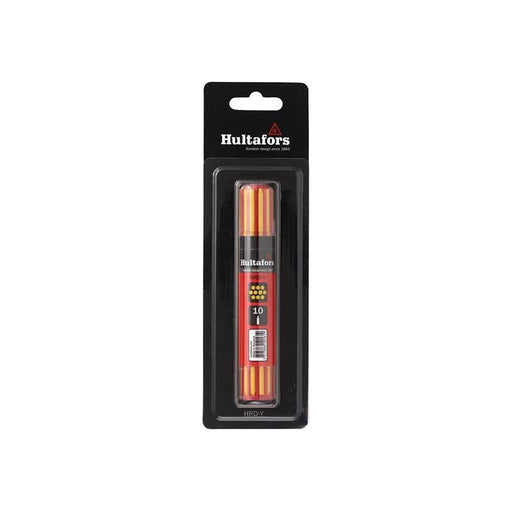 Hultafors Dry Marker Refill Yellow (10) Blister Pack Hultafors - RockBottom Northampton