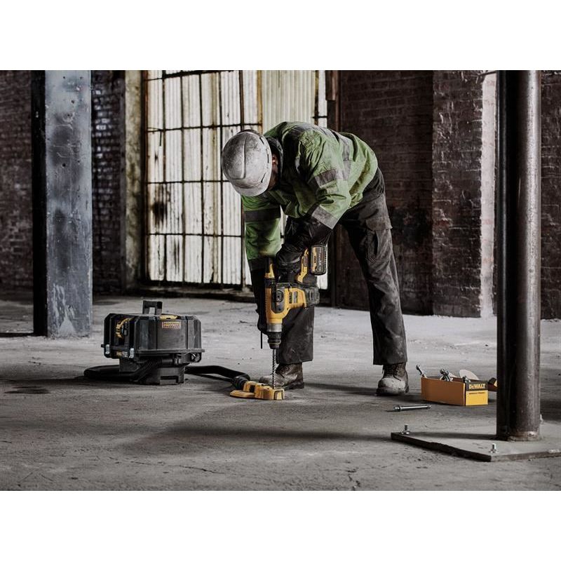 Dewalt Power Tools DCH417X2 XR FlexVolt SDS Plus Drill 54V 2 x 3.0Ah Li-ion DeWALT Power Tools - RockBottom Northampton