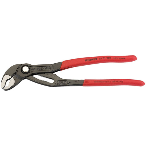 Draper 75357 KNIPEX 87 01 250 Cobra® High-Tech Water Pump Pliers, 250mm