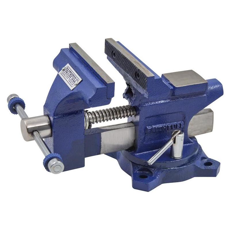Faithfull Light-Duty Mechanics Vice 100mm (4in) Faithfull - RockBottom Northampton