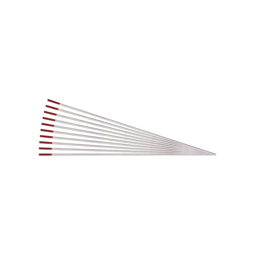 Draper 98448 Thoriated Tungsten Electrodes, 1.6 x 150mm (Pack of 10)