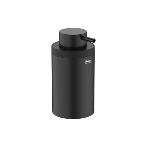 (B100) Roca Hotels Round Soap Dispenser Matt Black