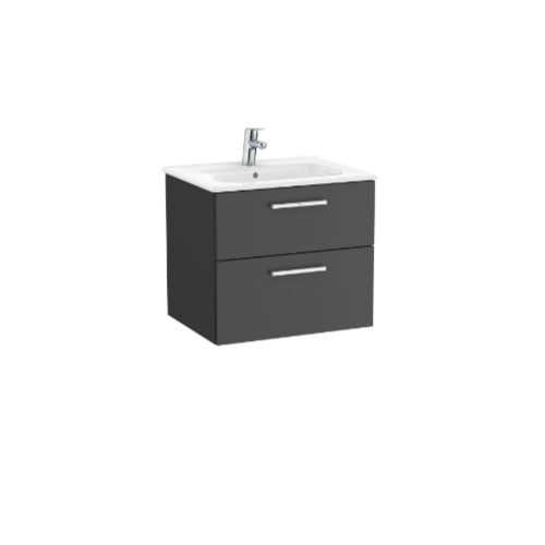 (B100) Roca V/Unit Victoria 2Drw 600mm Anthracite