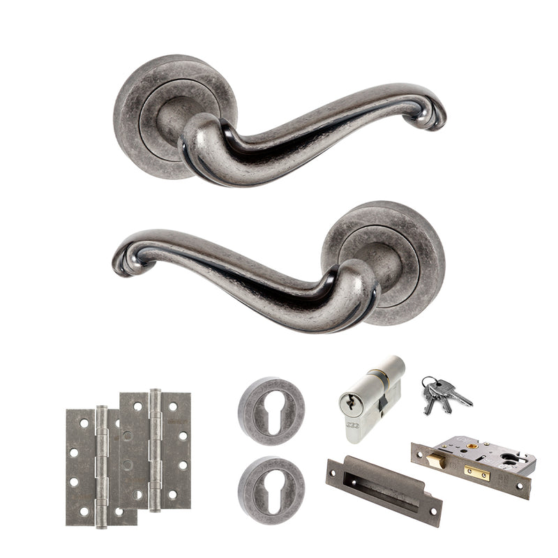 Distressed Silver