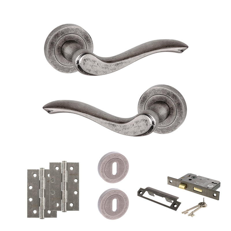 Distressed Silver (Set)
