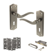 Matt Gun Metal (Set)