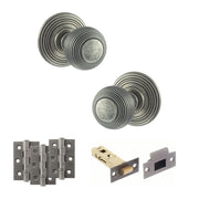 Distressed Silver