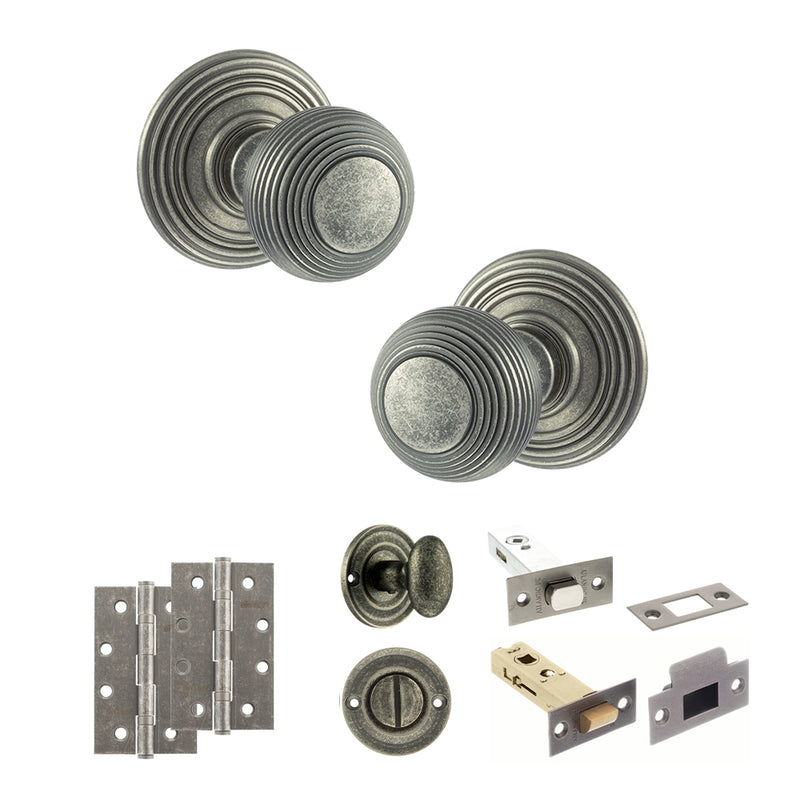 Distressed Silver