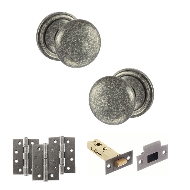 Distressed Silver