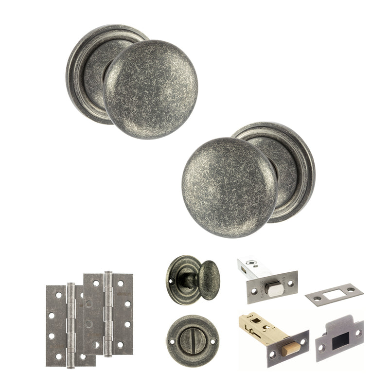 Distressed Silver