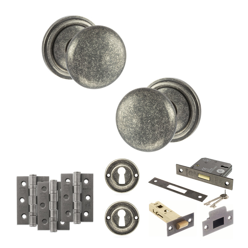 Distressed Silver