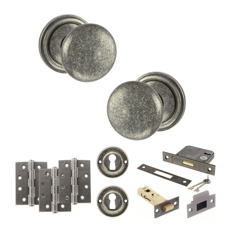 Distressed Silver