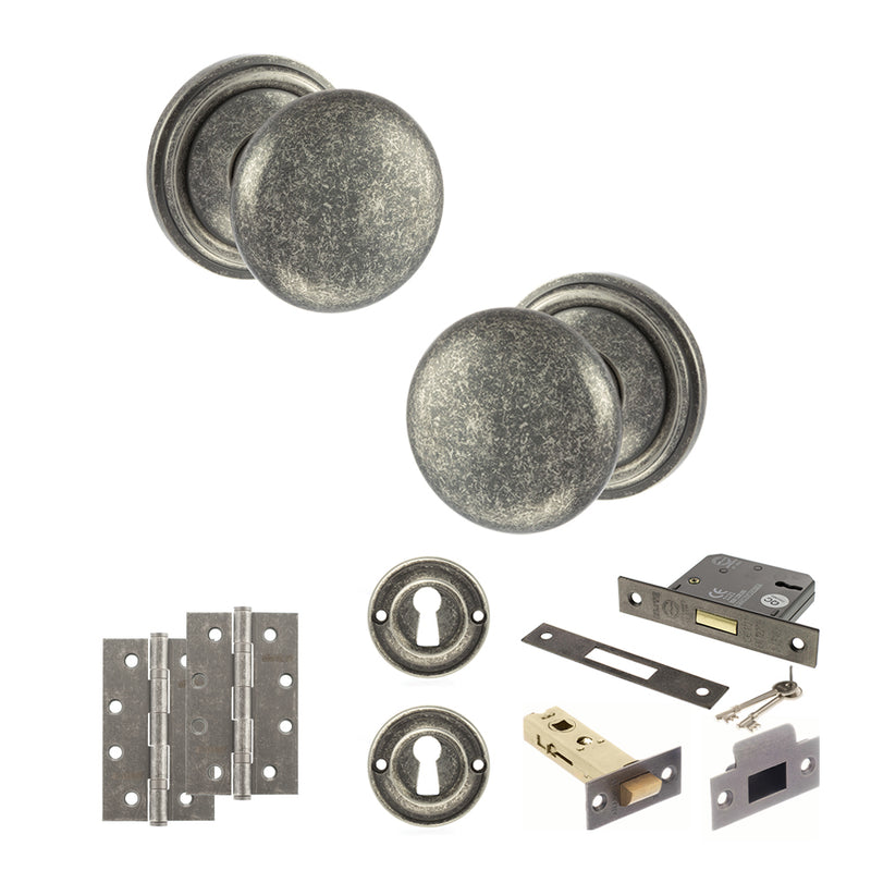 Distressed Silver