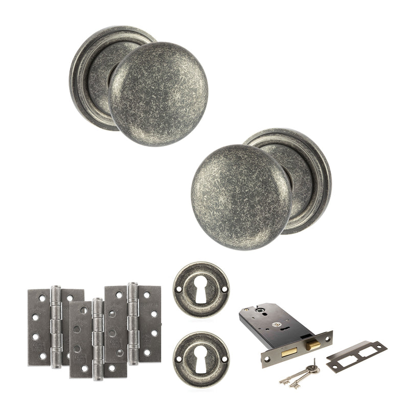 Distressed Silver