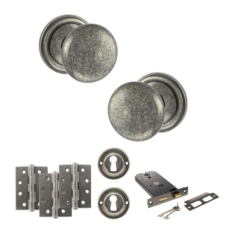 Distressed Silver