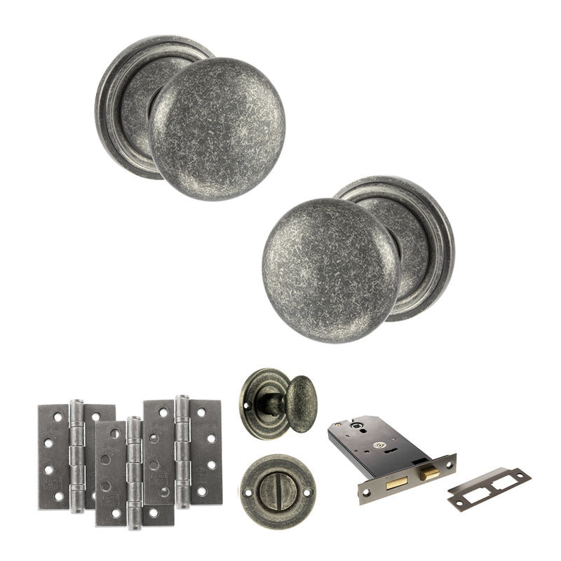 Distressed Silver