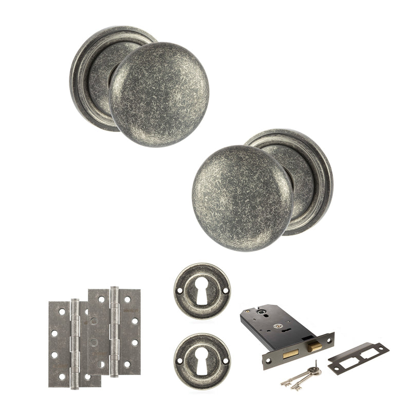 Distressed Silver