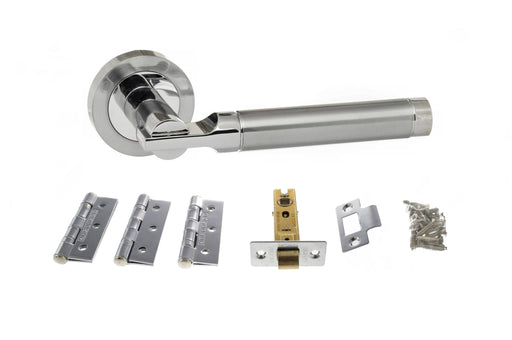 Satin Chrome/Polished Chrome