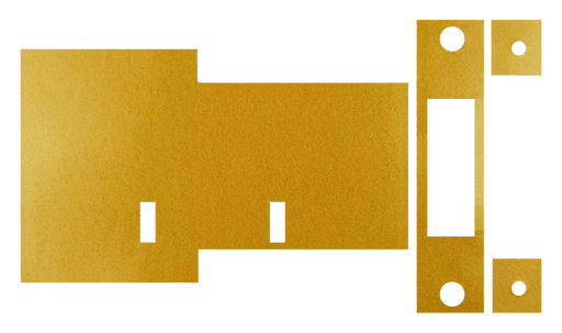 Atlantic Deadlock - 3LK Intumescent Lock Kit FD60 2mm