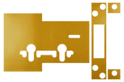 Atlantic Deadlock - Euro & 5LK Intumescent Lock Kit FD30 1mm