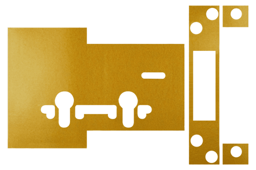 Atlantic Deadlock - Euro & 5LK Intumescent Lock Kit FD30 1mm