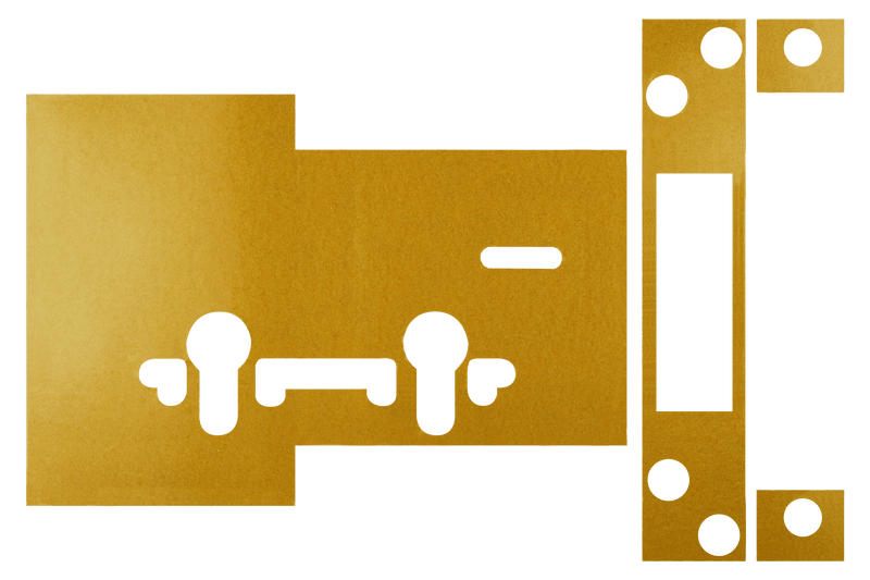 Atlantic Deadlock - Euro & 5LK Intumescent Lock Kit FD60 2mm