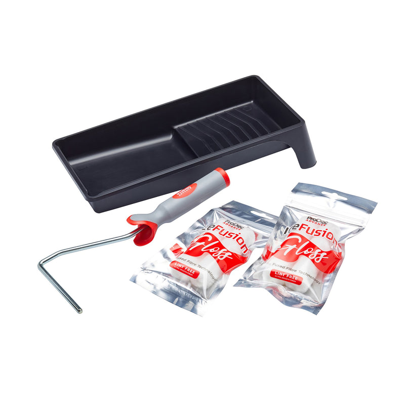 ProDec Advance 6pc Ice Fusion 4" Gloss Pile Mini Roller Set