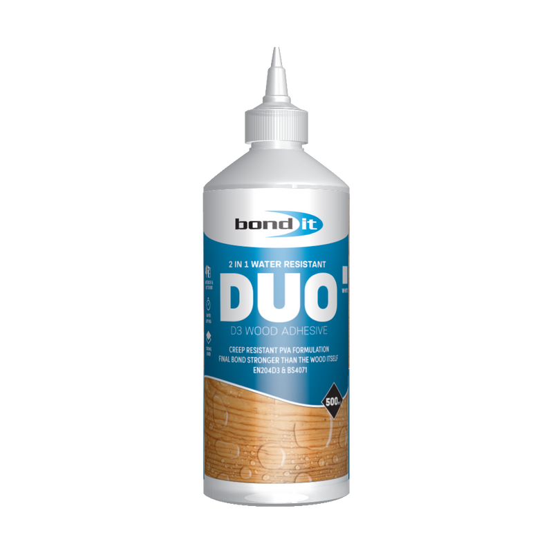 Bond It Duo 2 in 1 Wood Glue 500ml - Box of 20