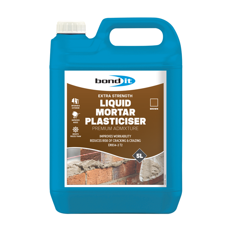 Bond It Liquid Mortar Plasticiser 5L - Box of 4