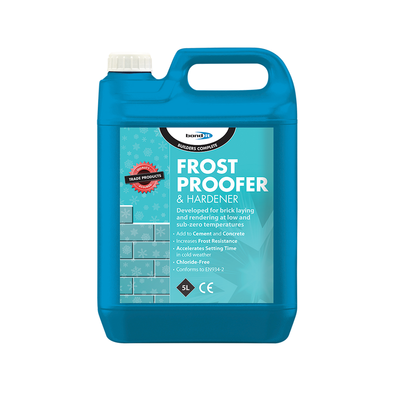 Bond It Frostproofer & Rapid Hardener 5L - Box of 4