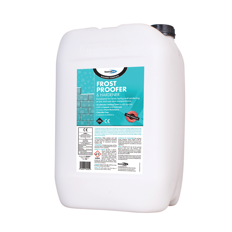 Bond It Frostproofer & Rapid Hardener 5L - Box of 4