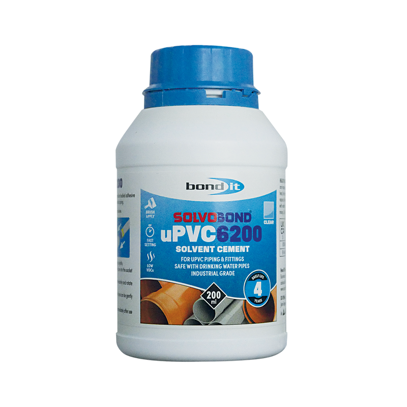 Bond It Solvobond uPVC Pipe Cement - Box of 12