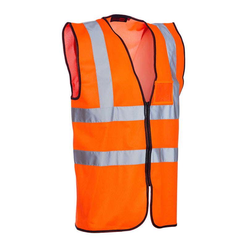 Blackrock Hi-Vis Executive Sleeveless Vest/Waistcoat - Orange size 6XL