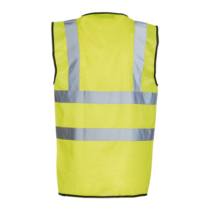 Blackrock Hi-Vis Executive Sleeveless Vest/Waistcoat - Yellow size L