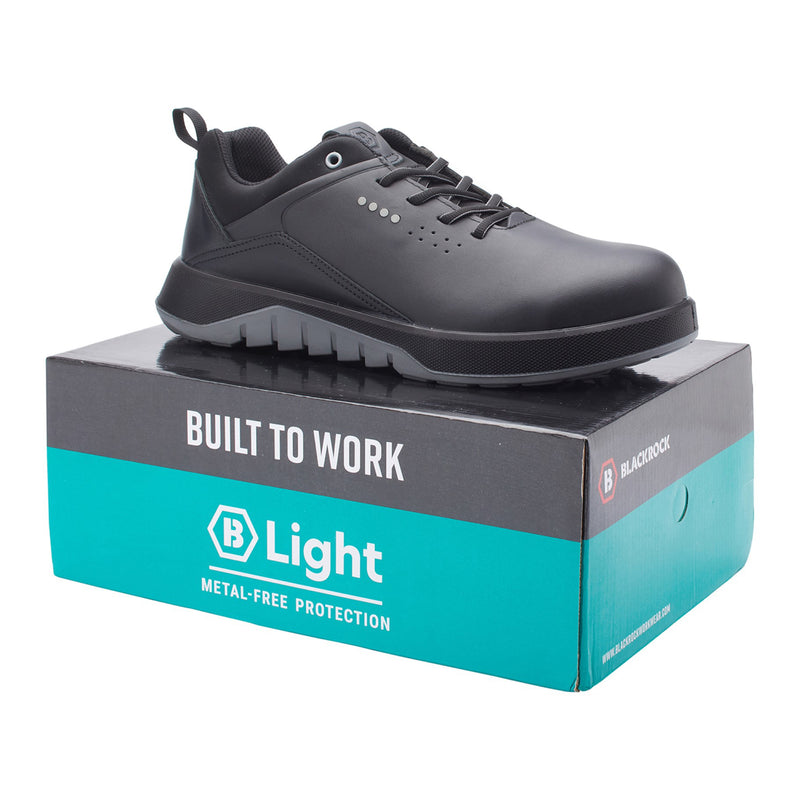 Blackrock Austin Composite Safety Trainers - Black/Grey size 7