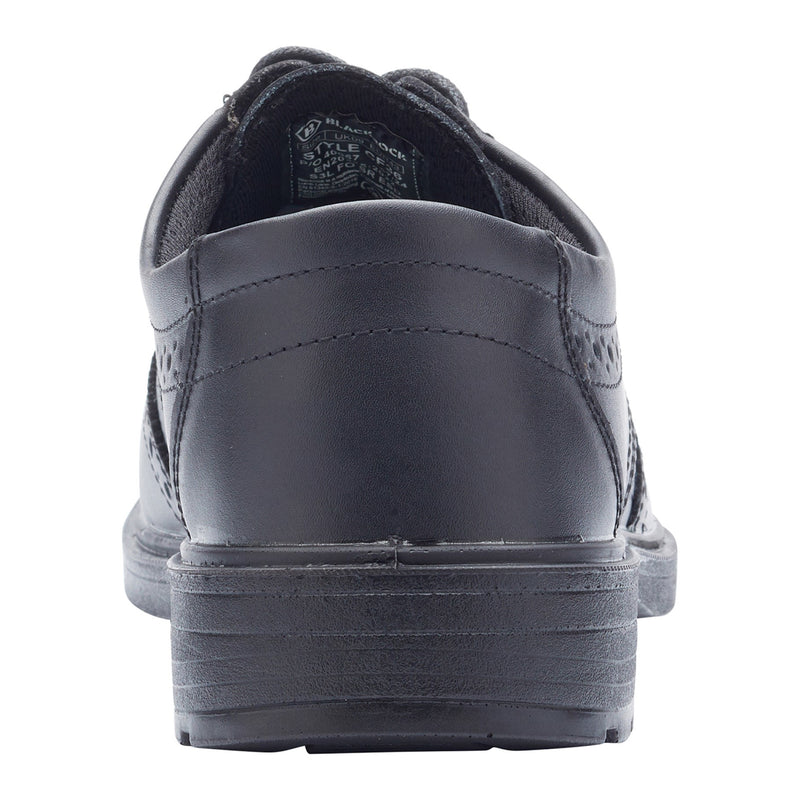 Blackrock Brogue Composite Safety Shoes - Black size 6