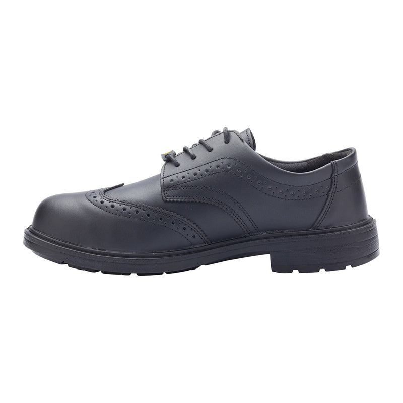 Blackrock Brogue Composite Safety Shoes - Black size 11