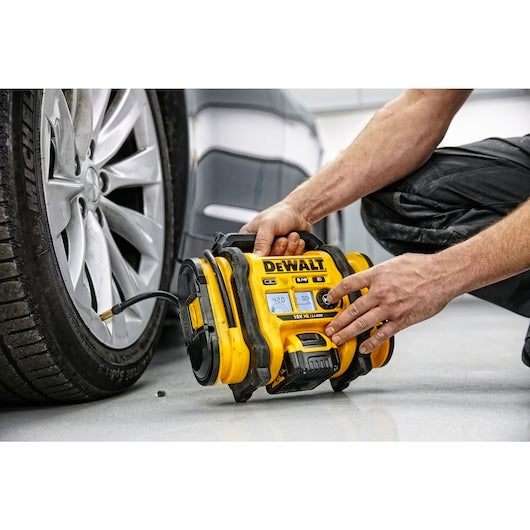 Dewalt Power Tools DCC018N XR Triple Source Inflator 18V Bare Unit DeWALT Power Tools - RockBottom Northampton