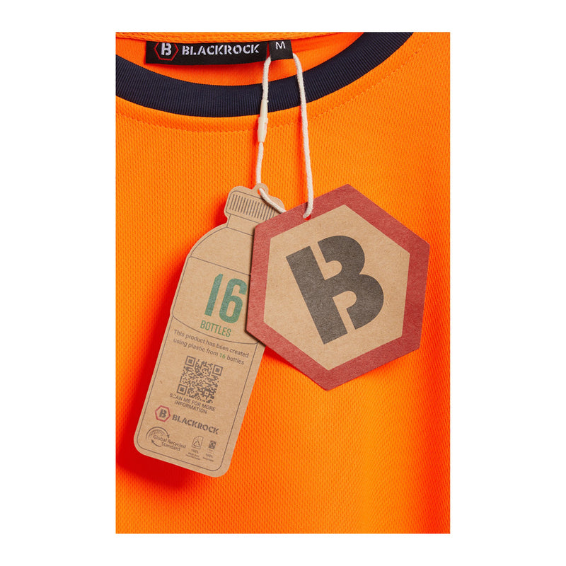 Blackrock Hi-Vis Eco T-Shirt - orange size S
