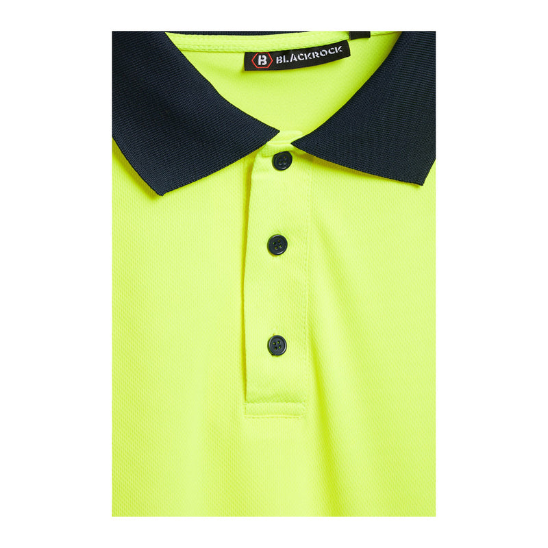 Blackrock Hi-Vis Eco Polo Shirt - yellow size M